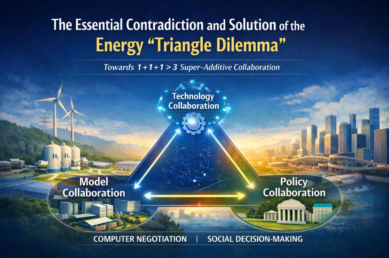 The Essential Contradiction and Solution of the Energy “Triangle Dilemma”
